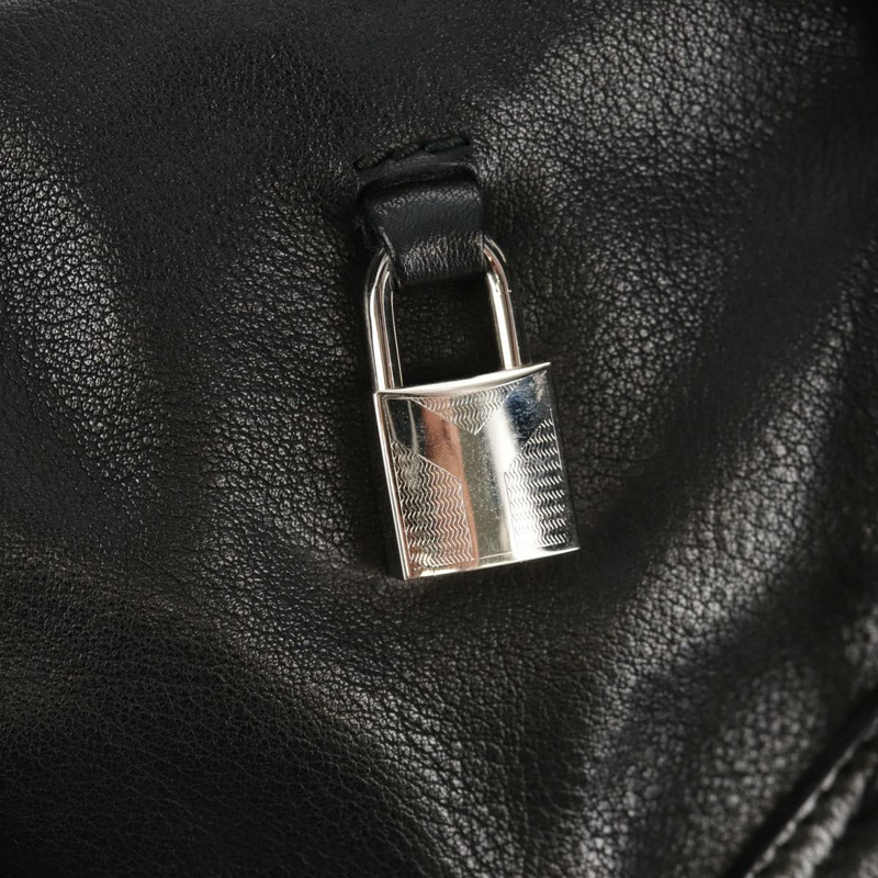 【日本直送】SAINT LAURENT 黑色銀色皮革肩背包 227747 正品 yk19763V-13