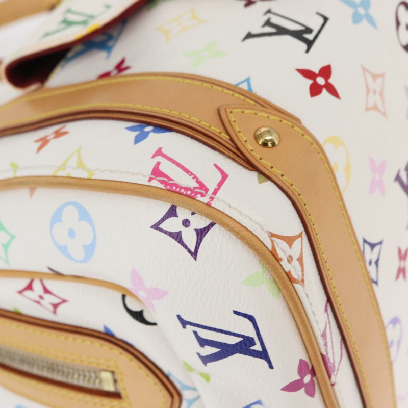 【日本直送】路易威登 Monogram Multicolor Priscilla 手提包 白色 M40096 正品 ka366AV-9