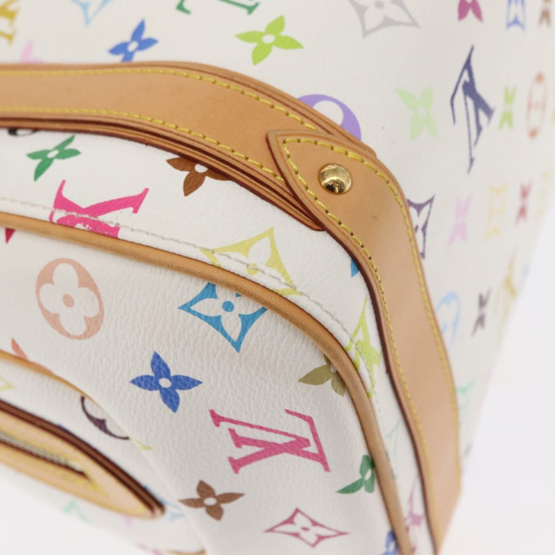 【日本直送】路易威登 Monogram Multicolor Priscilla 手提包 白色 M40096 正品 ka366AV-11
