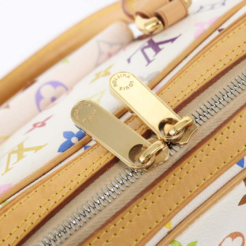 【日本直送】路易威登 Monogram Multicolor Priscilla 手提包 白色 M40096 正品 ka366AV-13