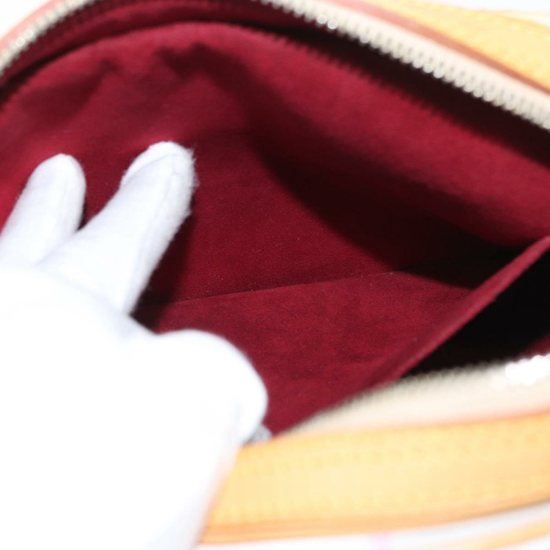 【日本直送】路易威登 Monogram Multicolor Priscilla 手提包 白色 M40096 正品 ka366AV-20