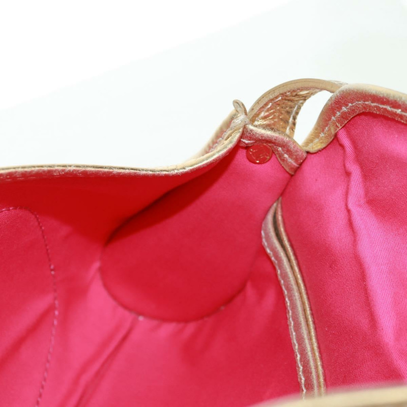 【日本直送】CELINE Paris Macadam帆布單肩包 牛仔粉金配色 正品 am10452V-18