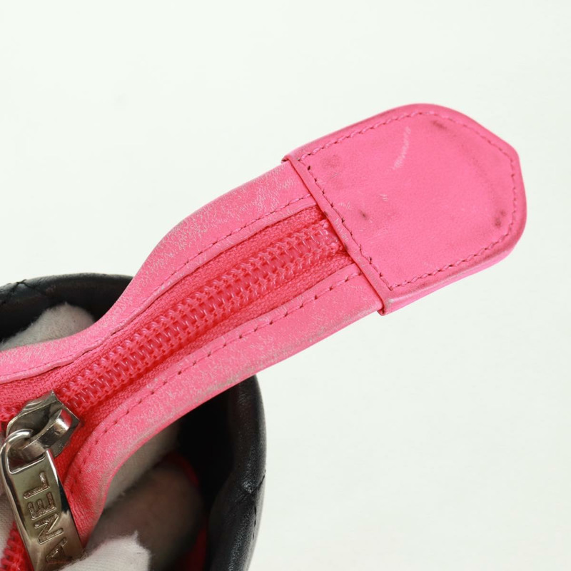 【日本直送】香奈兒 Cambon 系列托特包,羊皮材質,黑色銀色雙C標誌,正品 am10535V-15