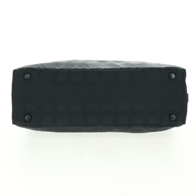 【日本直送】香奈兒新款旅行系列手提包，尼龍材質，黑色，銀色雙C標誌，貨號164763V-8