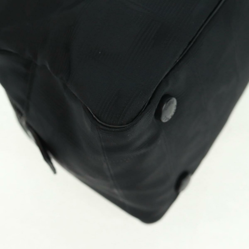 【日本直送】香奈兒新款旅行系列手提包，尼龍材質，黑色，銀色雙C標誌，貨號164763V-11