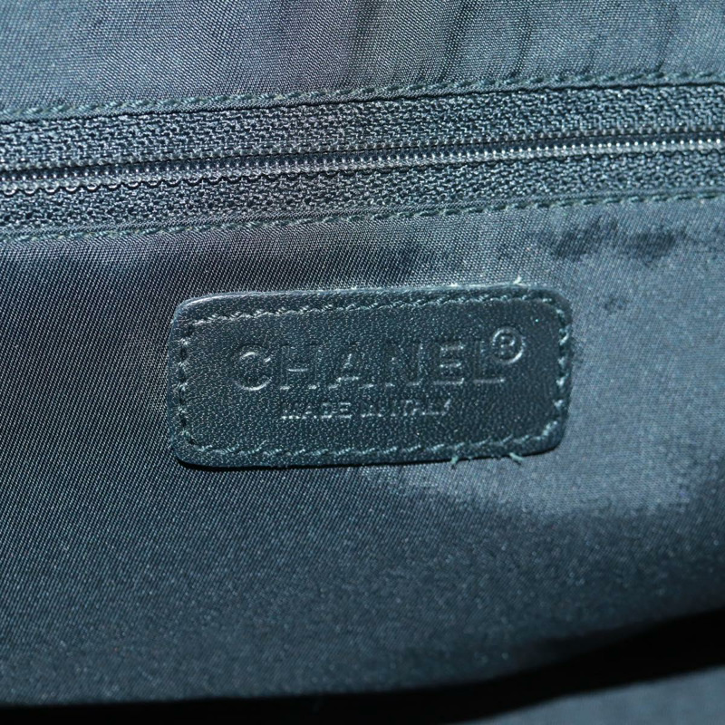 【日本直送】香奈兒新款旅行系列手提包，尼龍材質，黑色，銀色雙C標誌，貨號164763V-14