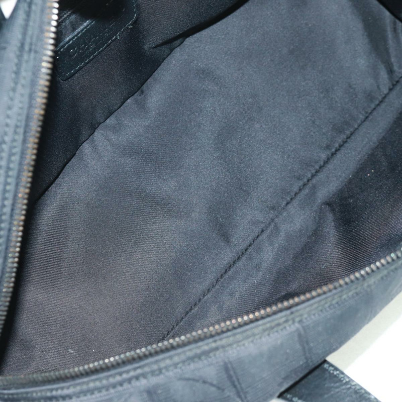 【日本直送】香奈兒新款旅行系列手提包，尼龍材質，黑色，銀色雙C標誌，貨號164763V-15