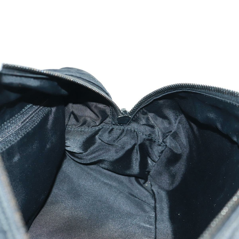 【日本直送】香奈兒新款旅行系列手提包，尼龍材質，黑色，銀色雙C標誌，貨號164763V-16