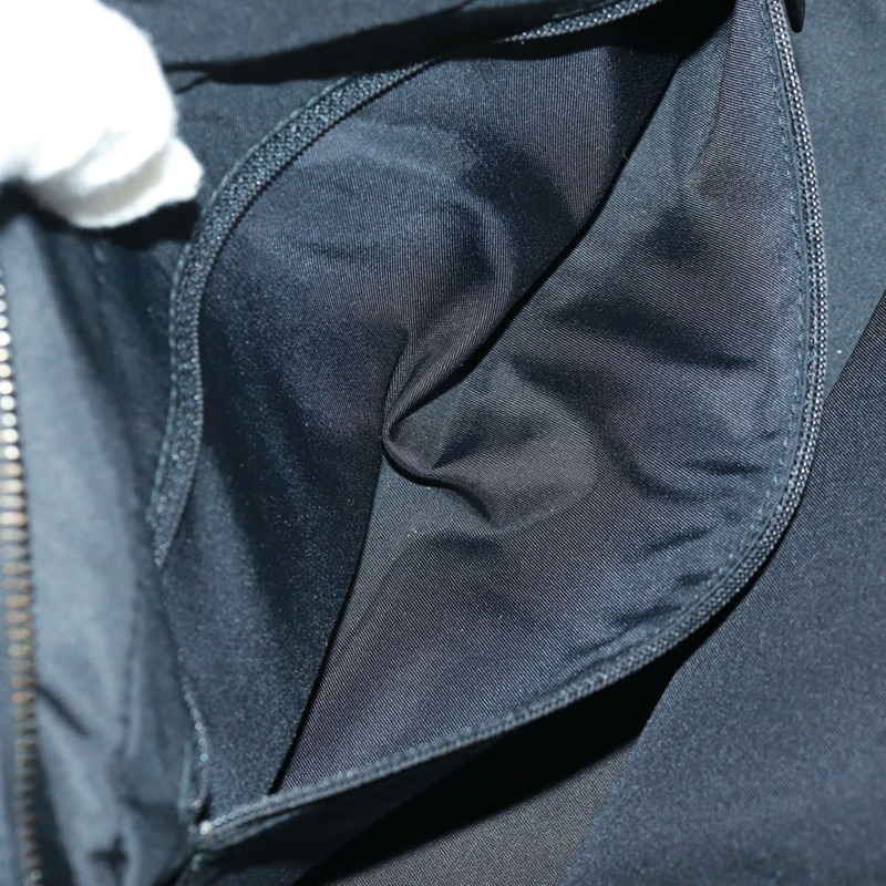 【日本直送】香奈兒新款旅行系列手提包，尼龍材質，黑色，銀色雙C標誌，貨號164763V-19