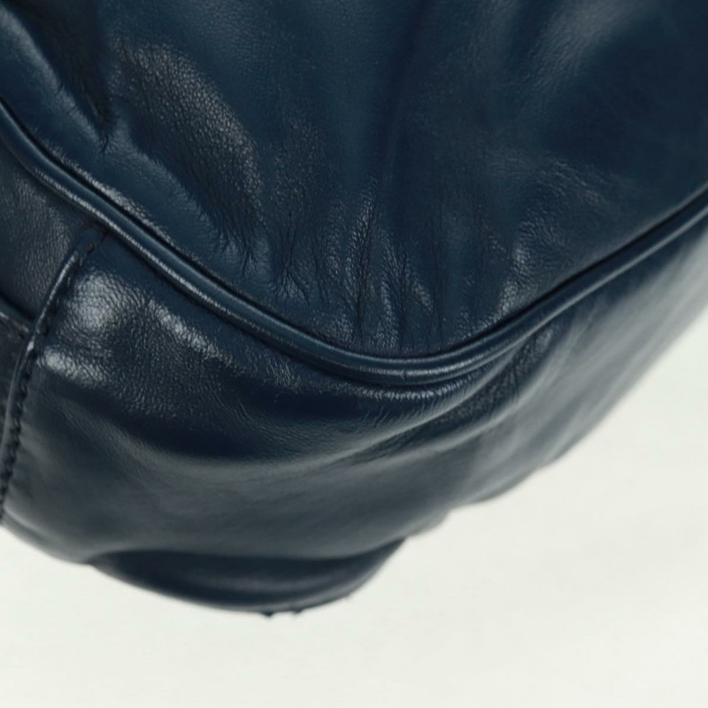 【日本直送】CELINE 手提包 皮革 海軍藍 金色 正品 SW1962V-11