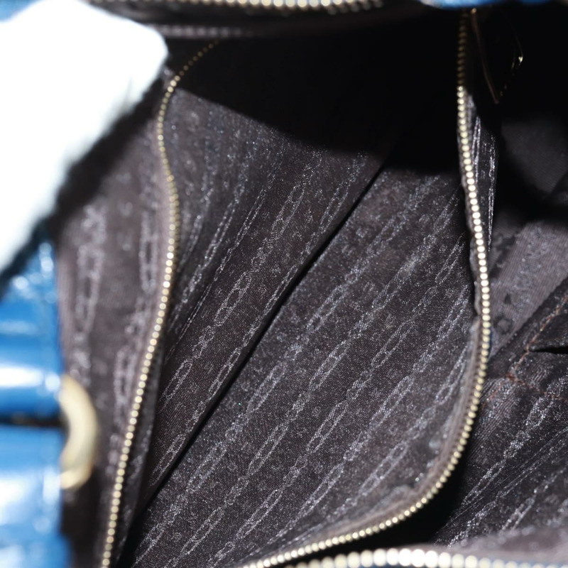 【日本直送】CELINE 手提包 皮革 海軍藍 金色 正品 SW1962V-21