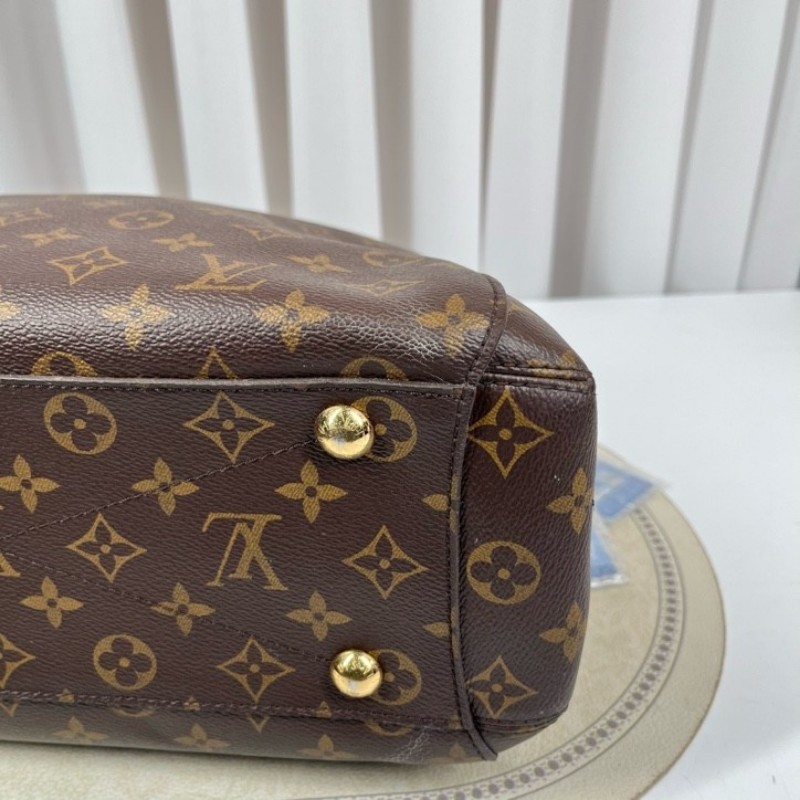 LV路易威登 Montaigne經典老花蒙田手提單肩包 容量大實用性強 百搭神器 單肩手提斜挎都可 可鹽可甜-7