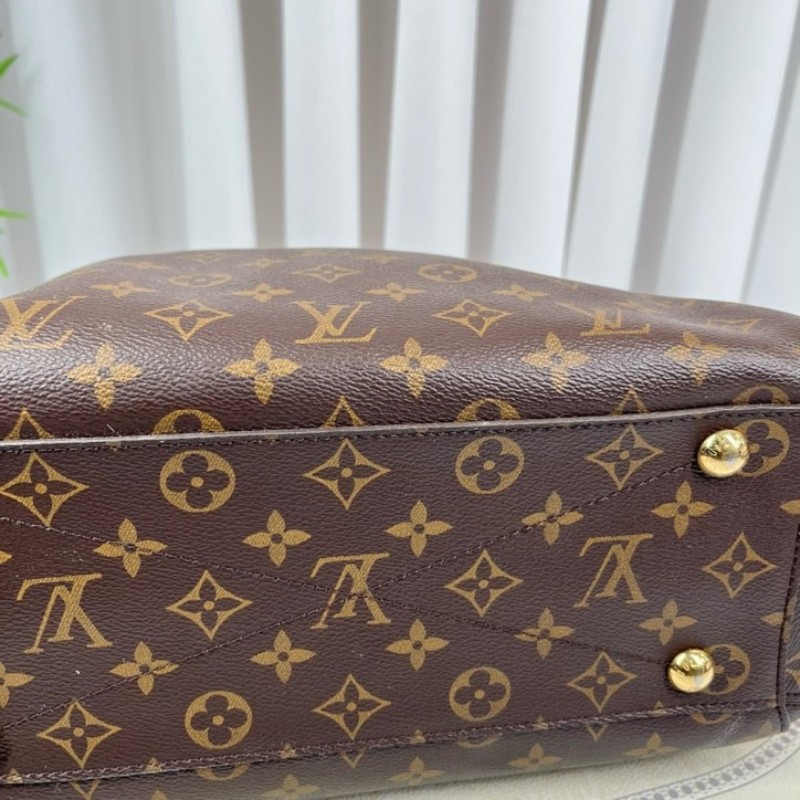 LV路易威登 Montaigne經典老花蒙田手提單肩包 容量大實用性強 百搭神器 單肩手提斜挎都可 可鹽可甜-8