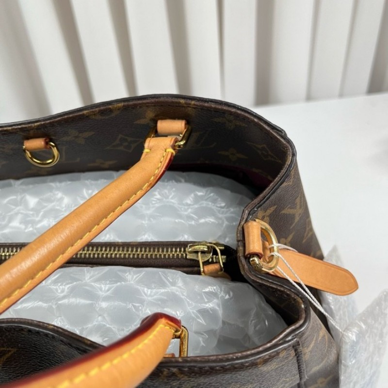 LV路易威登 Montaigne經典老花蒙田手提單肩包 容量大實用性強 百搭神器 單肩手提斜挎都可 可鹽可甜-19