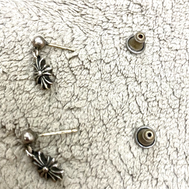 Chrome Hearts sliver 耳環-2