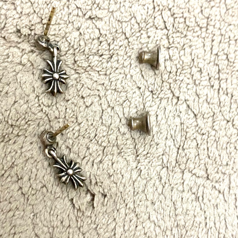 Chrome Hearts sliver 耳環-3