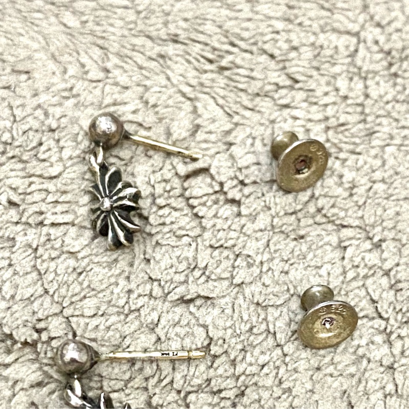 Chrome Hearts sliver 耳環-9