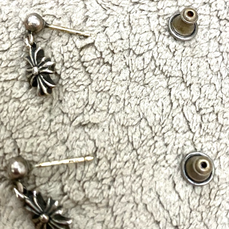 Chrome Hearts sliver 耳環-10