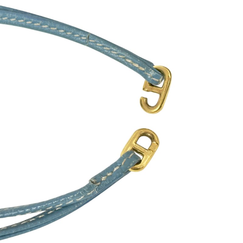 HERMES 中古 Vespa 抽繩小物袋 掛飾 框C刻-9