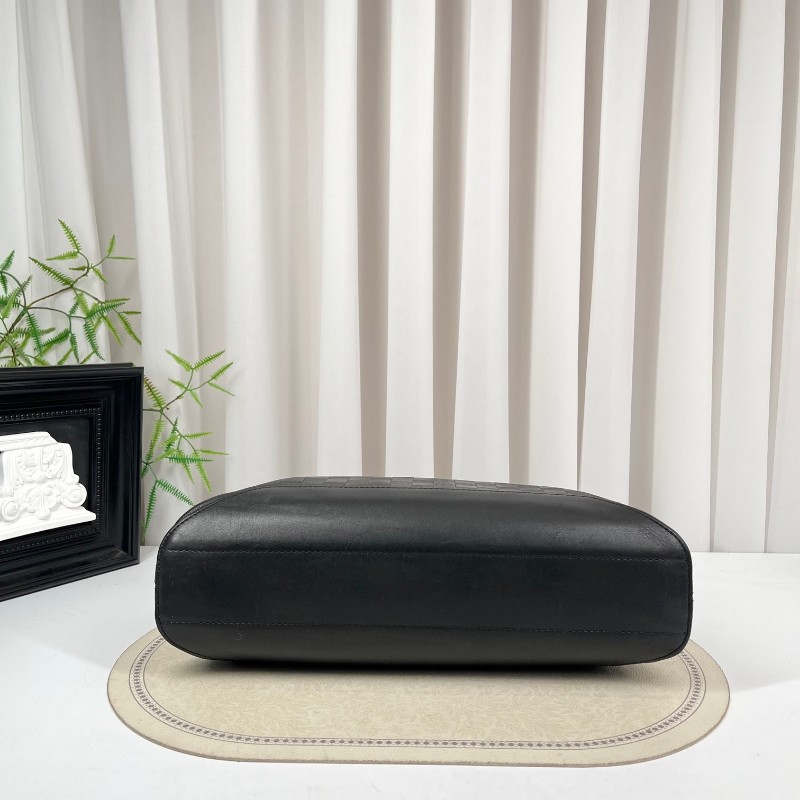 LV路易威登 黑色棋盤格公文包 黑色棋盤格紋理 可放筆記本電腦 容量大實用 內裡乾淨整潔-2