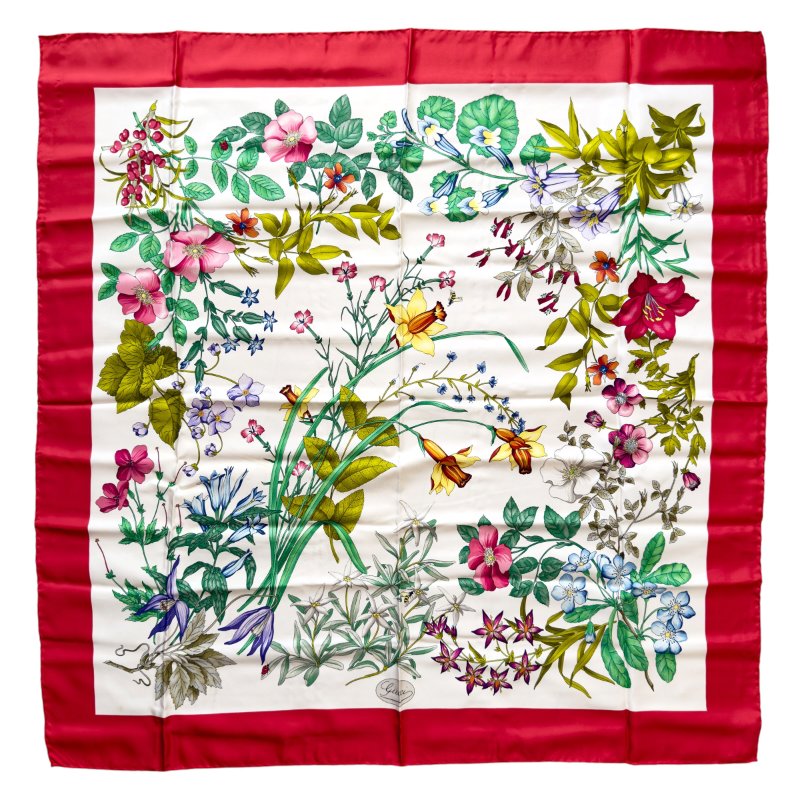 GUCCI Flora 絲巾-0