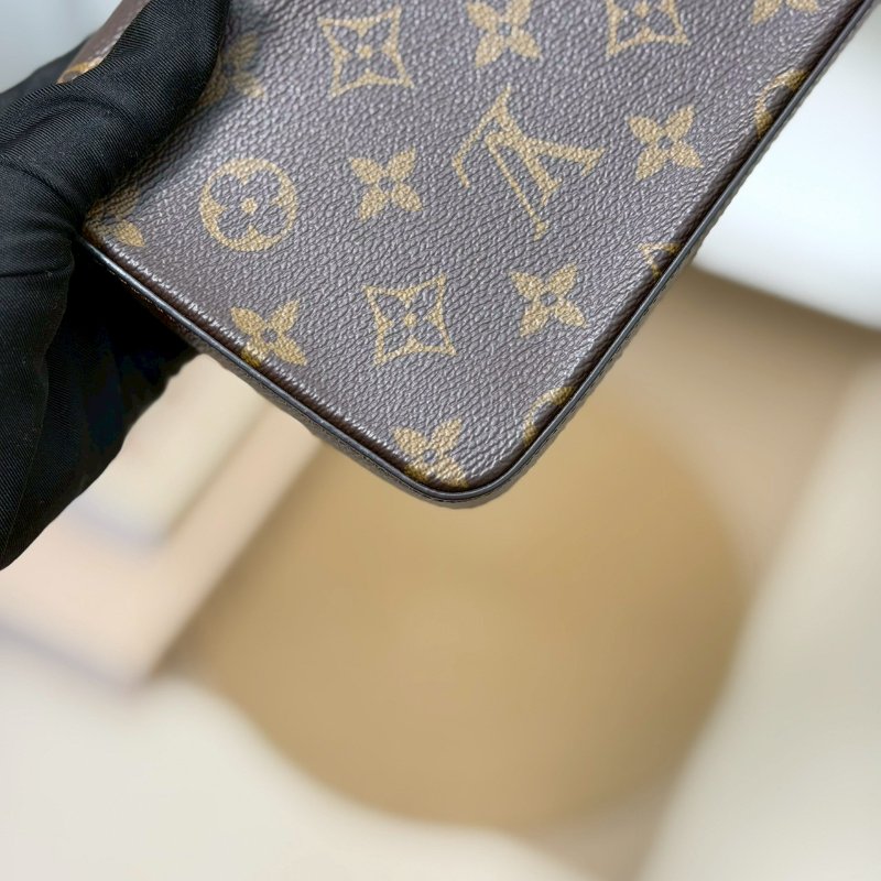 （新款絨質內裡超有質感😍）🏷LV 路易威登．Félicie Pochette 三合一 woc  M81896 新款 芯片款-6