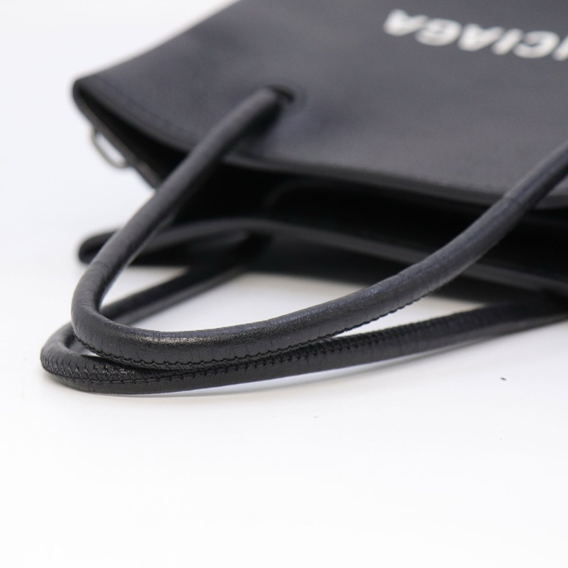 BALENCIAGA紙袋包 黑-3