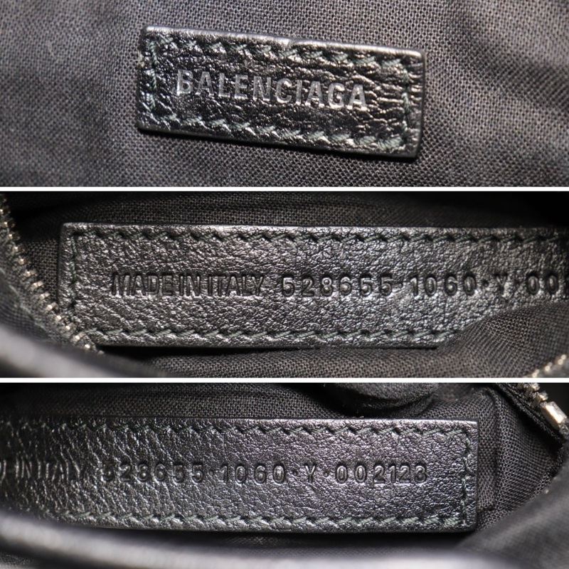 BALENCIAGA紙袋包 黑-11