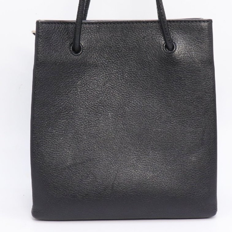 BALENCIAGA紙袋包 黑-12