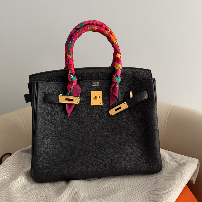 Hermes birkin30 黑金 Togo 98新-0