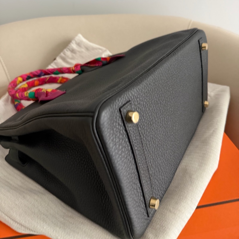 Hermes birkin30 黑金 Togo 98新-4