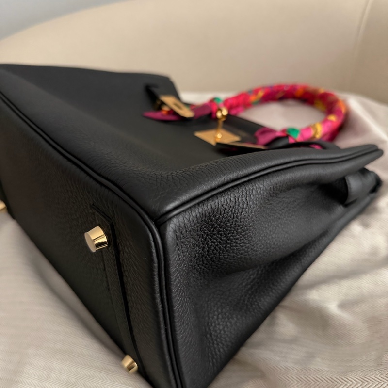 Hermes birkin30 黑金 Togo 98新-7