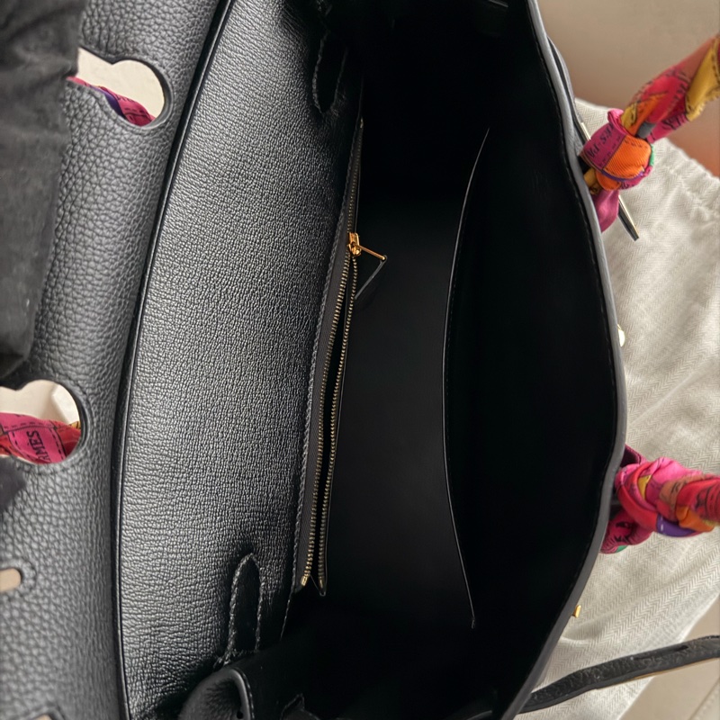 Hermes birkin30 黑金 Togo 98新-9