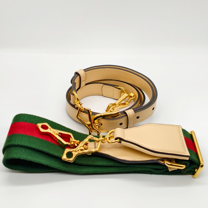 GUCCI 珍奶色Horsebit 1955 small馬鞍包(20*5*15)-7