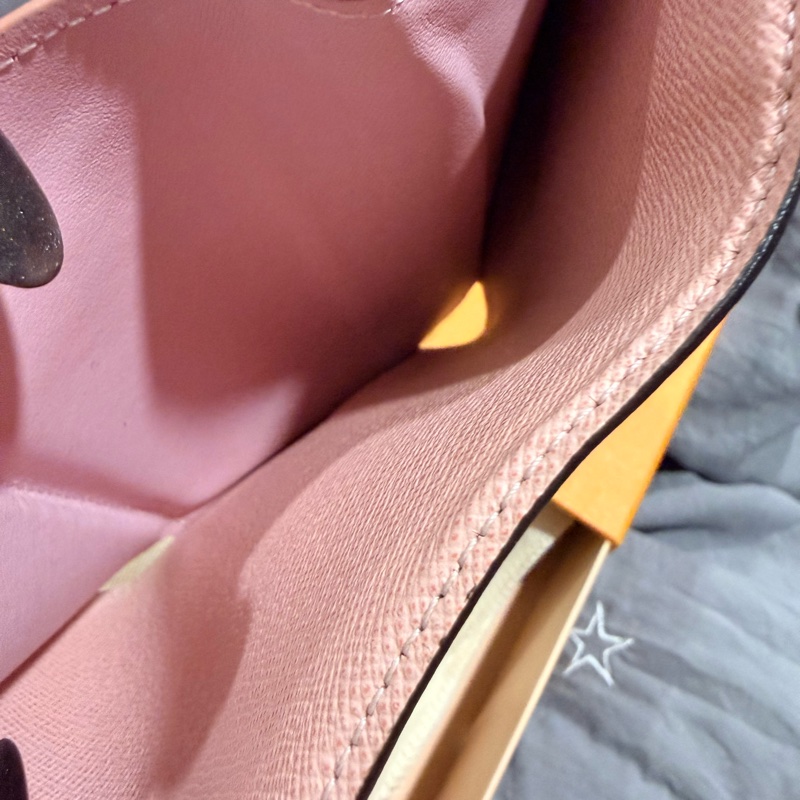 Louis Vuitton LV路易威登 Victorine 短夾 經典芭蕾粉-3