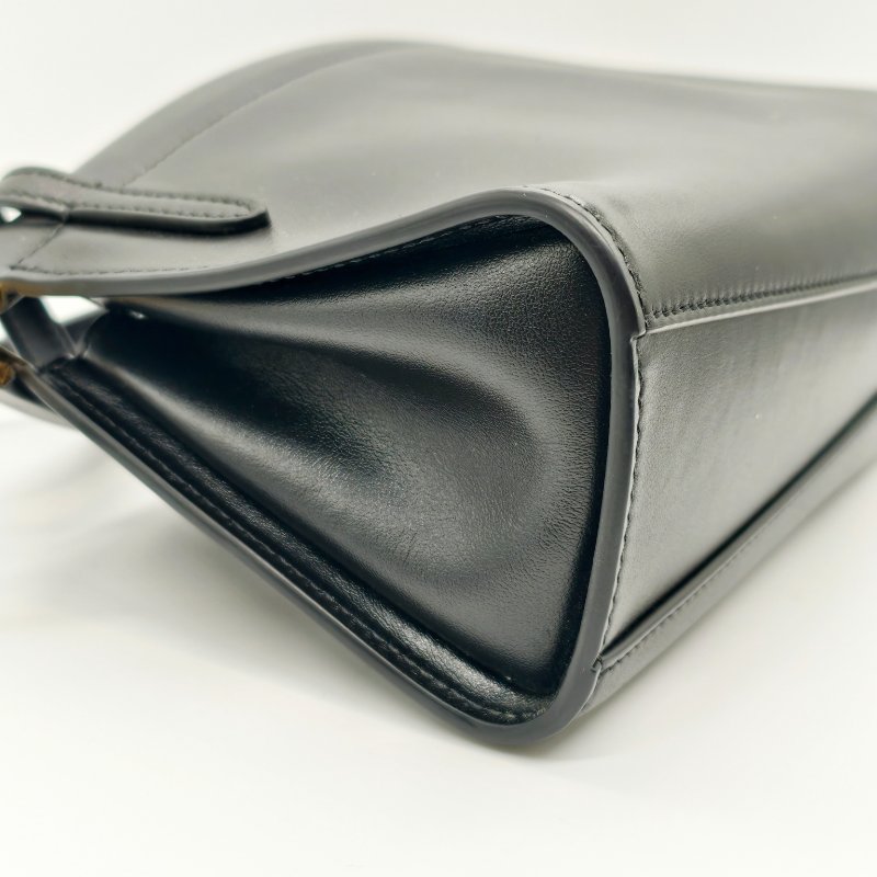 ALAÏA 黑 LE CLICK 山羊皮肩背包(25 X 12.5 X 7)-2