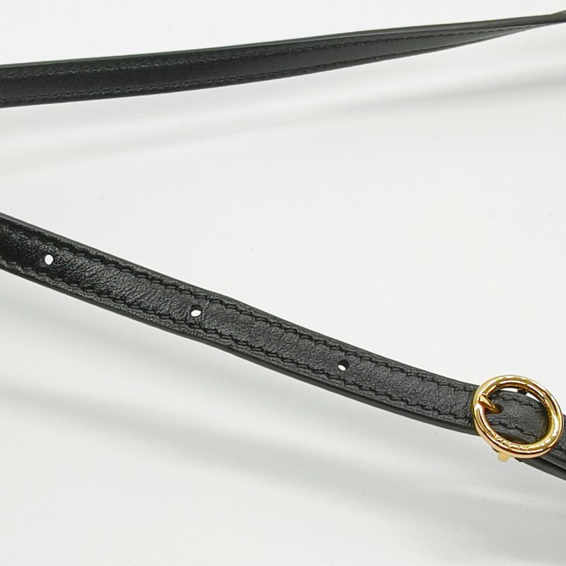 ALAÏA 黑 LE CLICK 山羊皮肩背包(25 X 12.5 X 7)-5