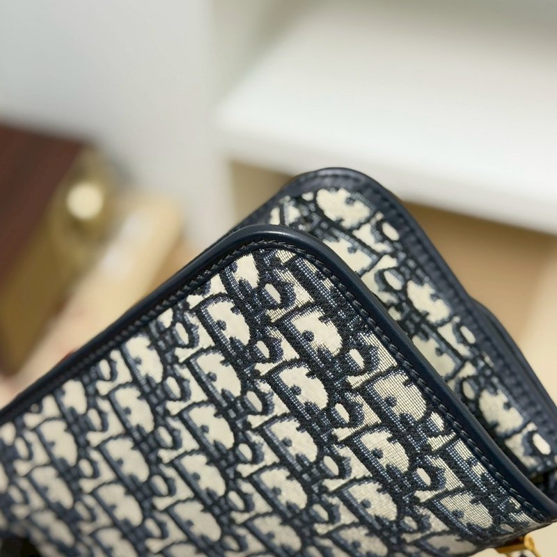 🏷️Dior 迪奧．Addict 緹花郵差包 中號 已絕版/客人寄賣-7