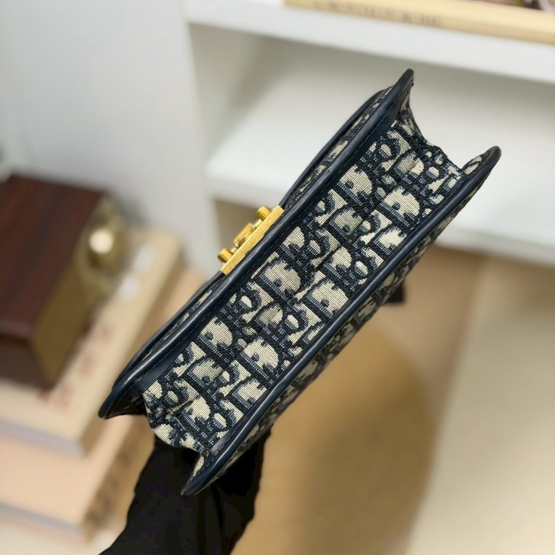 🏷️Dior 迪奧．Addict 緹花郵差包 中號 已絕版/客人寄賣-12