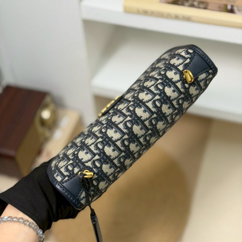 🏷️Dior 迪奧．Addict 緹花郵差包 中號 已絕版/客人寄賣-13