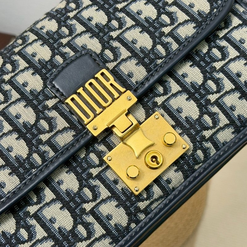 🏷️Dior 迪奧．Addict 緹花郵差包 中號 已絕版/客人寄賣-14