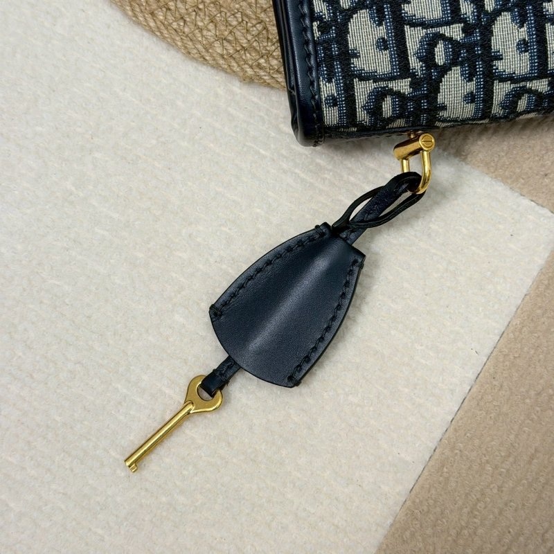 🏷️Dior 迪奧．Addict 緹花郵差包 中號 已絕版/客人寄賣-21