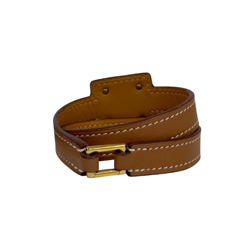 HERMES O'Kelly 雙圈 皮手帶-4