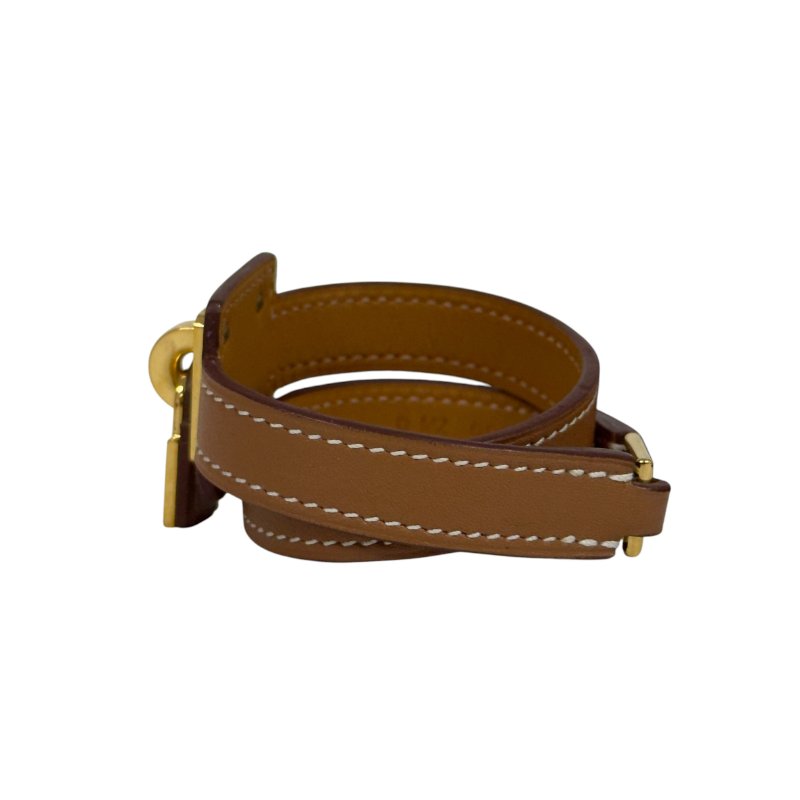 HERMES O'Kelly 雙圈 皮手帶-5