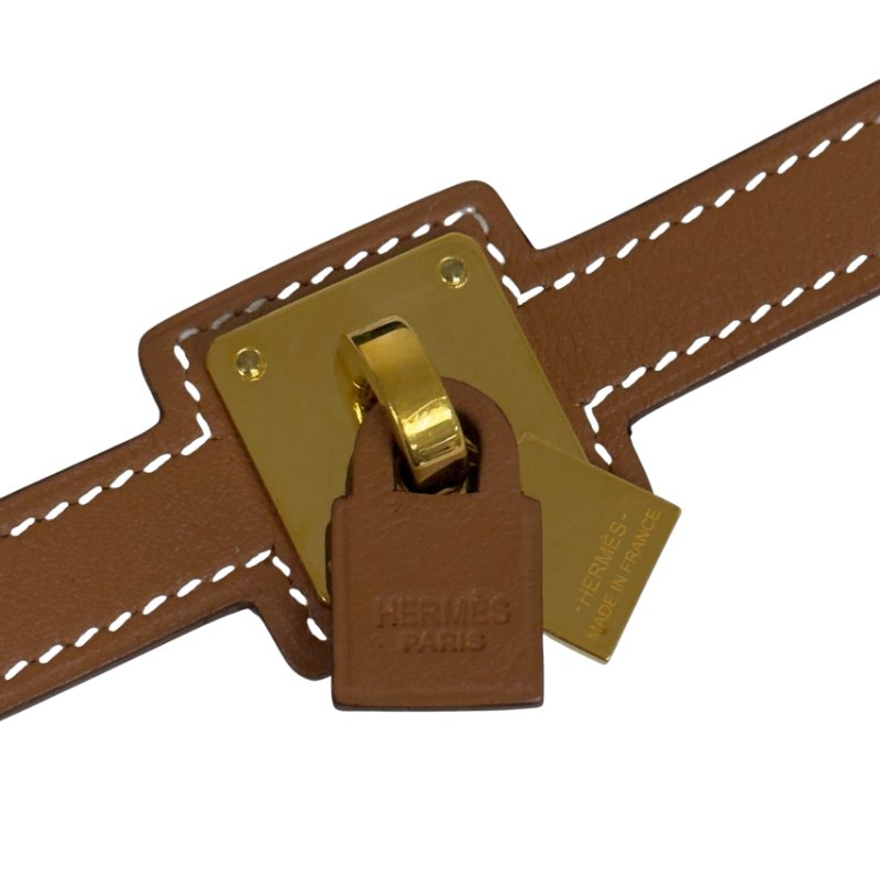 HERMES O'Kelly 雙圈 皮手帶-11