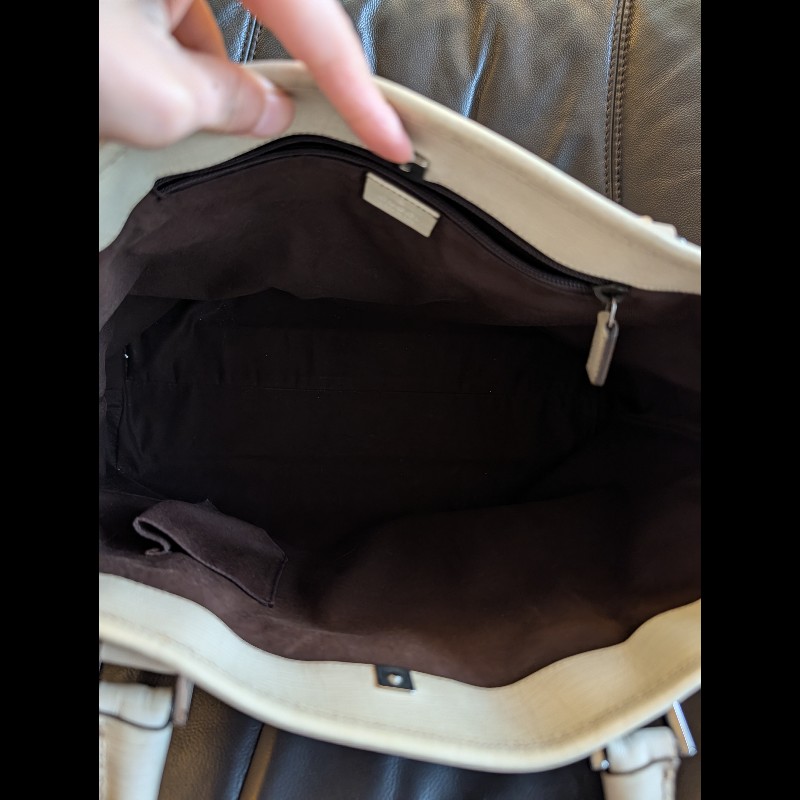 GG Monogram Leather / Canvas Joy Tote / Shoulder Bag, Large-8