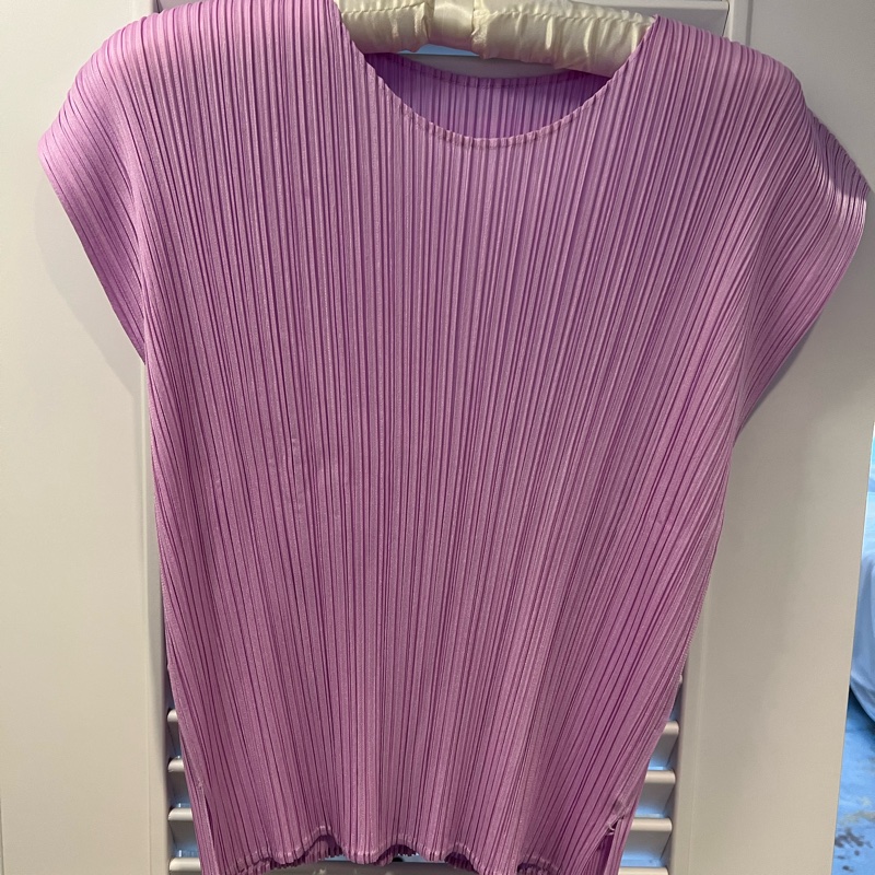 PLEATS PLEASE ISSEY MIYAKE 3號，粉紫色-0