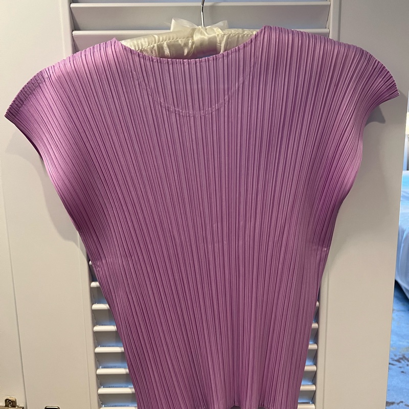 PLEATS PLEASE ISSEY MIYAKE 3號，粉紫色-1
