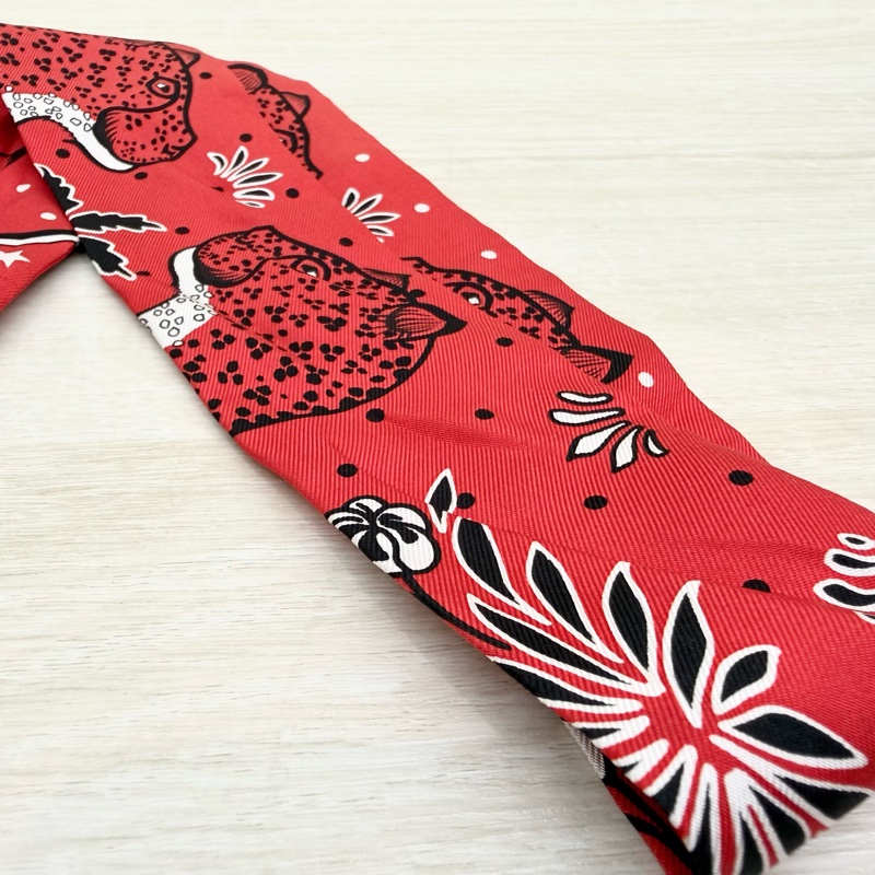 HERMES❤️紅色花豹 TWILLY-4