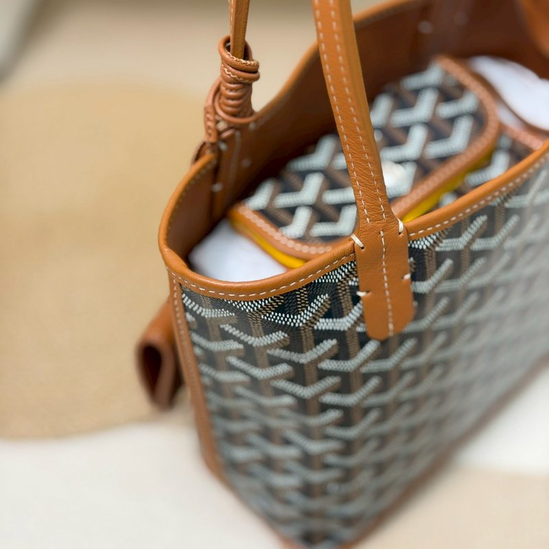 (稀有釋出!這款真的搶翻天😍😍)🏷️Goyard 高雅德.Anjou Mini Tote 雙面小托特-8